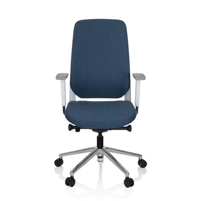 Bürostuhl Drehstuhl CHIARO T4 WHITE Stoff - HJH-CHIARO-T4-WHITE