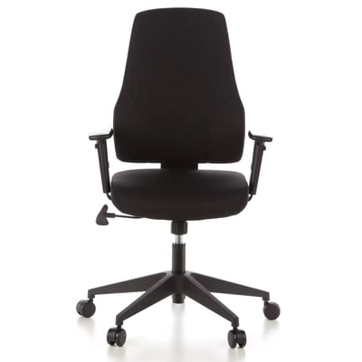 Bürostuhl Drehstuhl PRO-TEC 100 Stoff schwarz Schreibtischstuhl - HJH-608100