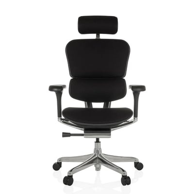 Bürostuhl Chefsessel ERGOHUMAN GEN2 Stoff schwarz - HJH-652304
