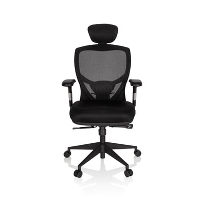 Bürostuhl Chefsessel VENUS BASE Sitz Stoff Rücken Netz - HJH-VENUS-BASE