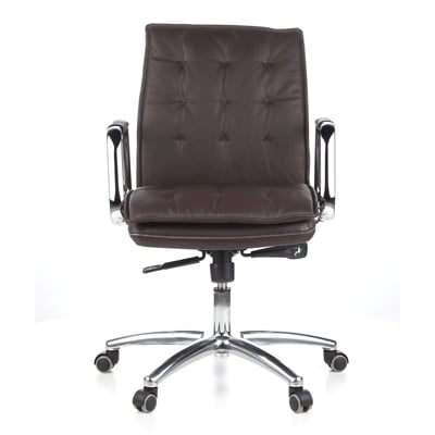Bürostuhl Chefsessel VILLA 10 Nappaleder - HJH-VILLA-10