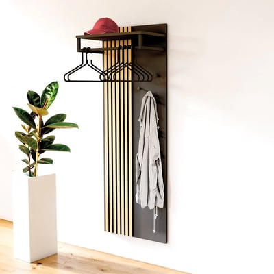 Wandgarderobe Oxford Anthrazit - KMA-32000035