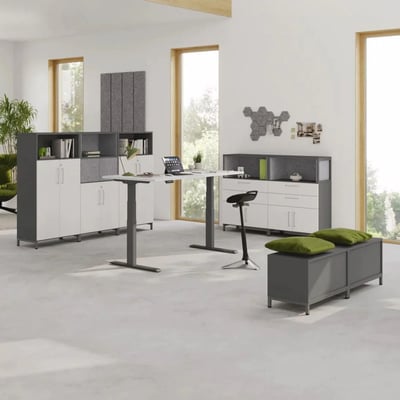 Höhenverstellbarer Schreibtisch XDKB - HBA-XDKB