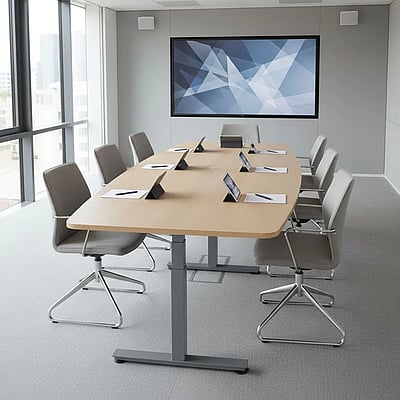 Höhenverstellbarer Schreibtisch XDSM Konferenz - HBA-XDSM22