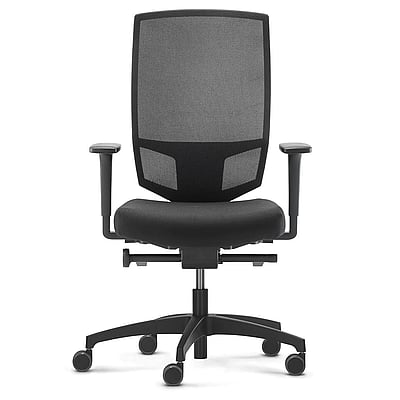 Bürostuhl @Just evo mesh black - DAU-AJ5776B-SLP