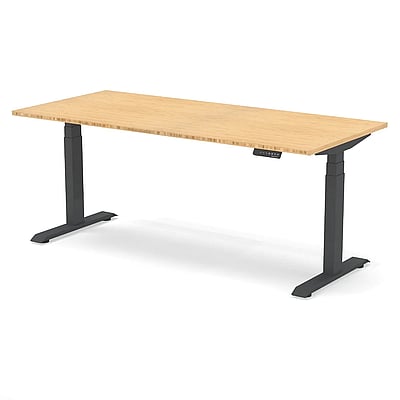 Höhenverstellbarer Schreibtisch Stayble 2.0 Bambus - BME-AZ2002BA