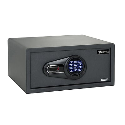 Safe Tresor SAFE COMPACT I 25,5l mit LED Display schwarz - HJH-830038