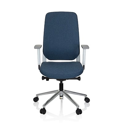 Bürostuhl Drehstuhl CHIARO T4 WHITE Stoff - HJH-CHIARO-T4-WHITE