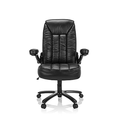 Schwerlaststuhl Bürostuhl INSTRUCTOR III XXL Kunstleder schwarz - HJH-691020