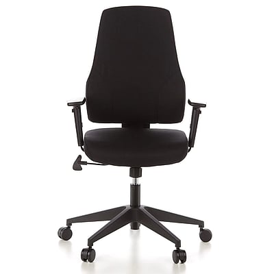 Bürostuhl Drehstuhl PRO-TEC 100 Stoff schwarz Schreibtischstuhl - HJH-608100
