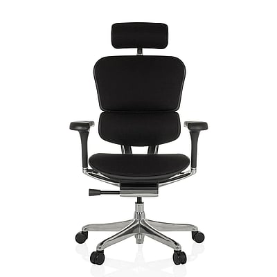 Bürostuhl Chefsessel ERGOHUMAN GEN2 Stoff schwarz - HJH-652304