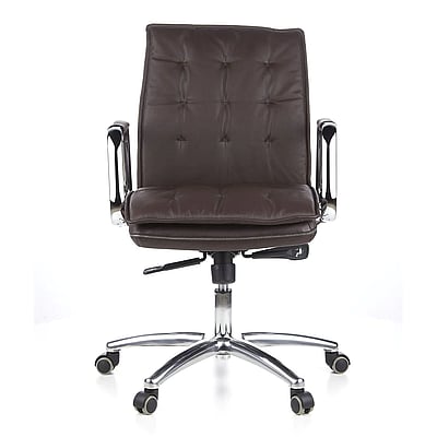 Bürostuhl Chefsessel VILLA 10 Nappaleder - HJH-VILLA-10