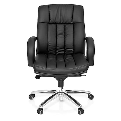 Chefsessel XXL G 100 Kunstleder schwarz - hjh-724250