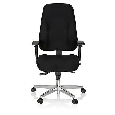 Bürostuhl Chefsessel ZENIT COMFORT schwarz - hjh-702304