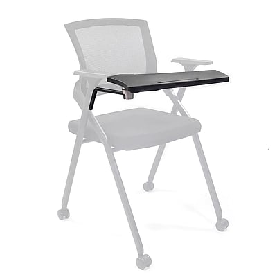 Schreibtablett für Besucherstuhl PRIORITY II schwarz - HJH-719235