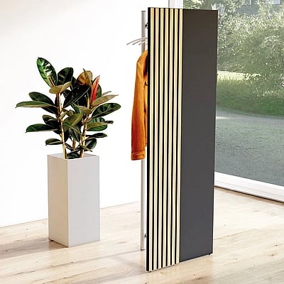 Standgarderobe Oxford Anthrazit - KMA-30000035