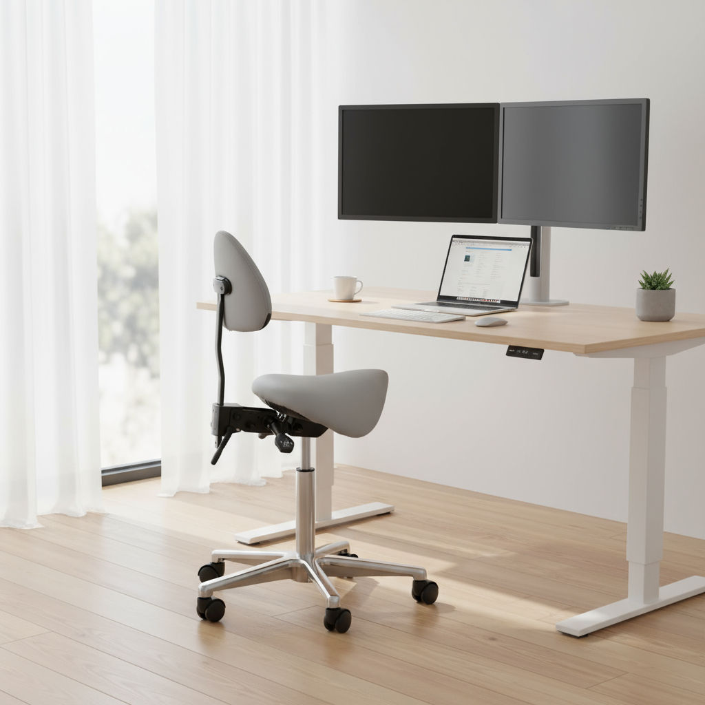 Sitzhocker im Büro