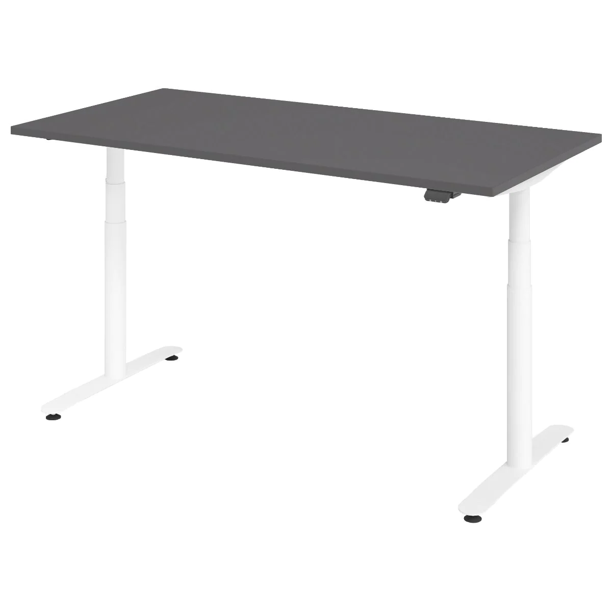 XDLR Schreibtisch, 120-180 cm, elektrisch höhenverstellbar, 2 Motoren von Hammerbacher